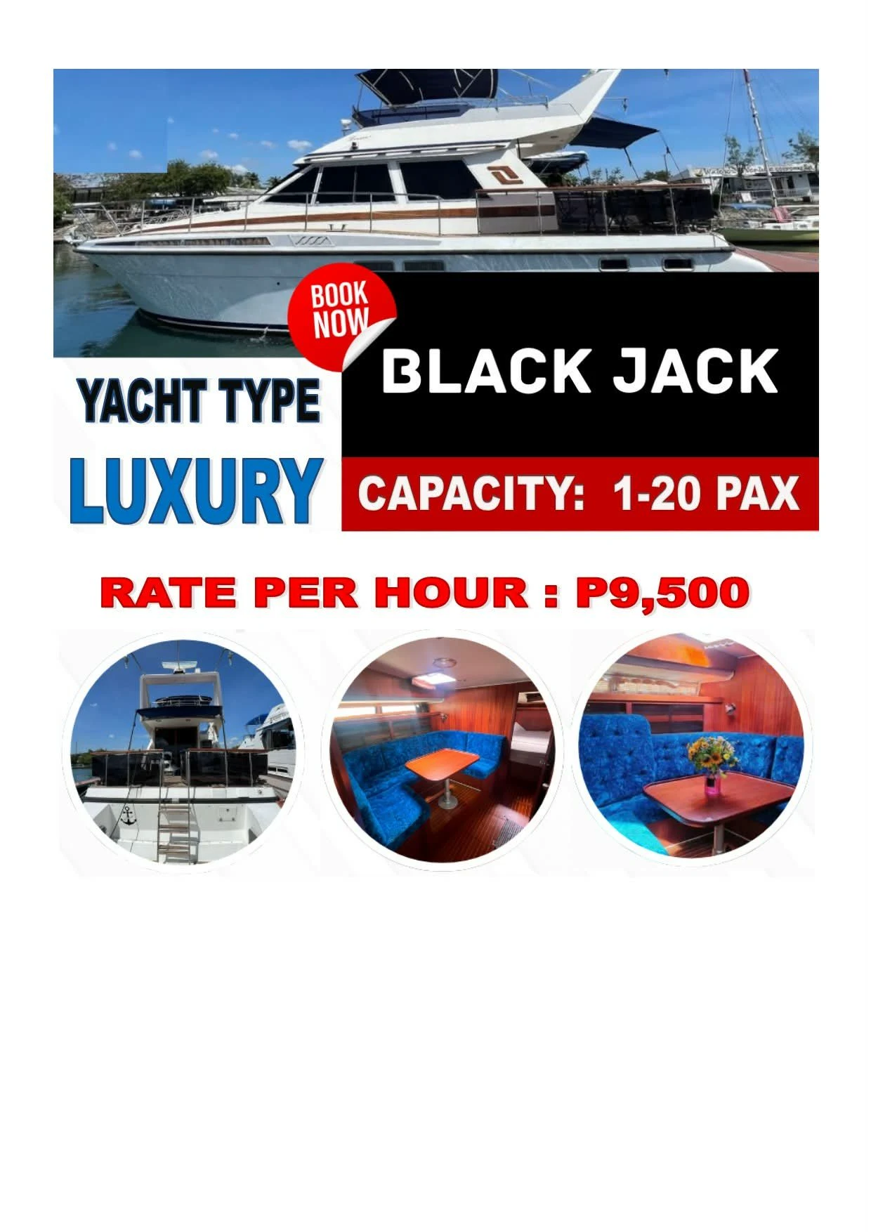 BLACK JACK 요트 안내 이미지